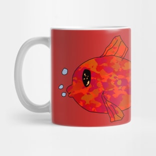 Red Fish Mug